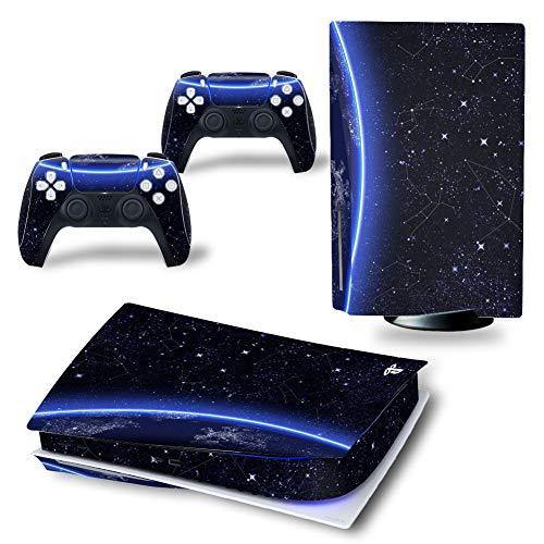 PS5 Console and Controllers Skin for Playstation 5 Disk Version - JOY2ESpree