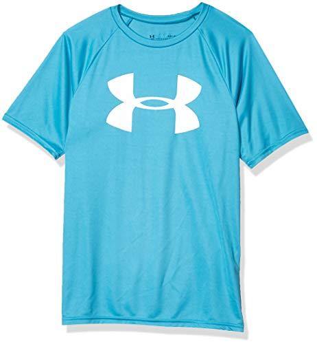 Under Armour Boys' Tech Big Logo Short Sleeve Gym T-Shirt