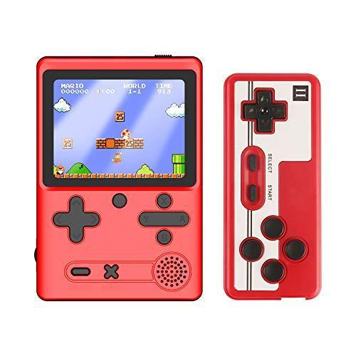 Sorlakar Retro Game Console, AV Output NES Console with Built-in 620 Classic Video Games and 2 Controllers Plug and Play for Kids and Adults (A) - JOY2ESpree