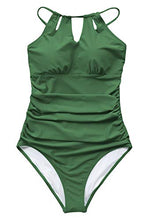 
                        
                          Muat gambar ke penampil Galeri, CUPSHE Women's One Piece Swimsuit High Neck Tummy Control Swimwear Bathing Suit
                        
                      