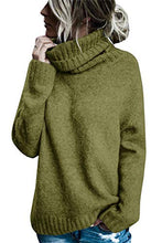 
                        
                          Muat gambar ke penampil Galeri, FISACE Womens Solid Round Neck Oversized Turtleneck Full Sleeve Knitted Sweater Pullover
                        
                      