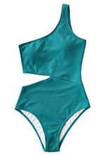
                        
                          將圖片載入圖庫檢視器 CUPSHE Women's One Piece Swimsuit One Shoulder Cut Out Ribbed Swimwear Bathing Suits - JOY2ESpree
                        
                      