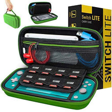 
                        
                          Cargar imagen en el visor de la galería, Orzly Case for Nintendo Switch Lite - Portable Travel Carry Case with Storage for Switch Lite Games &amp; Accessories [Turquoise Blue Edition] - JOY2ESpree
                        
                      