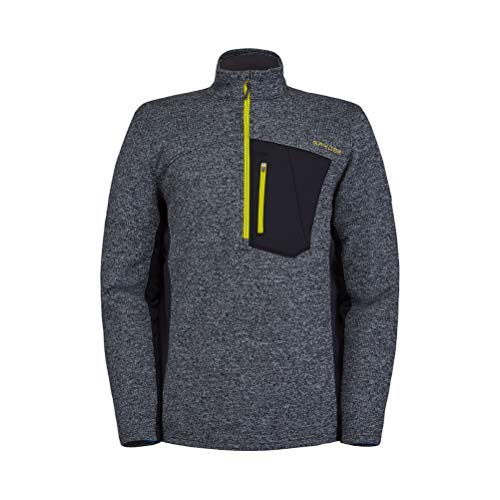 Spyder Active Sports Men's Bandit Half Zip Mid-Layer Jacket
