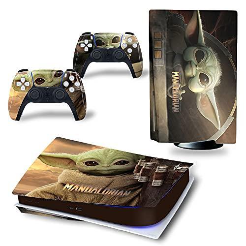 Mmoptop PS5 Skin Aven-GeRs for Playstation 5 Disc Version with Console and Dualsense Controller - Full Set - JOY2ESpree