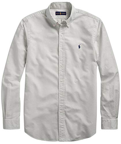 Ralph Lauren Mens Logo Button-Down Dress Shirt