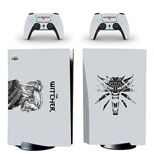 Huaatiear PS5 Sticker Vinyl Decal Cover, Skin Decal for PS5 Console Regular and Playstation 5 Controller - JOY2ESpree