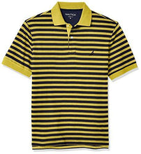 
                        
                          गैलरी व्यूवर में इमेज लोड करें, Nautica Men's Classic Fit 100% Cotton Soft Short Sleeve Stripe Polo Shirt - JOY2ESpree
                        
                      