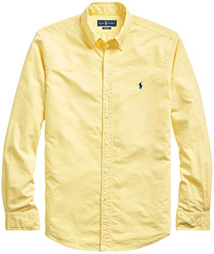 Ralph Lauren Mens Logo Button-Down Dress Shirt