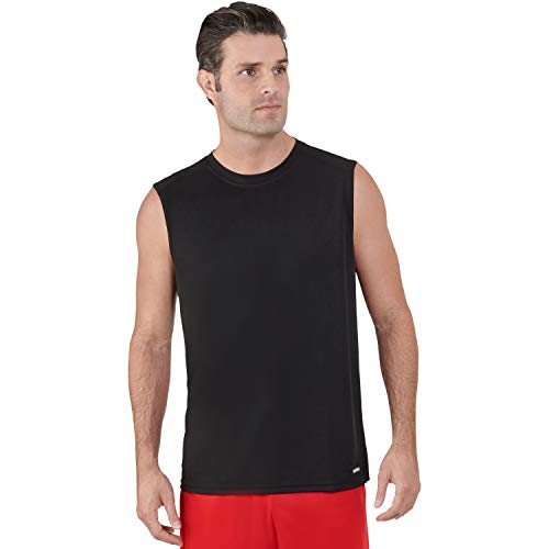 Russell Athletic Men's Dri-Power Performance Mesh Sleeveless Muscle