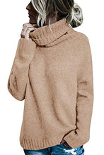 
                        
                          Muat gambar ke penampil Galeri, FISACE Womens Solid Round Neck Oversized Turtleneck Full Sleeve Knitted Sweater Pullover
                        
                      