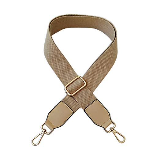 Beacone Wide Purse Strap Adjustable Canvas Replacement Crossbody Handbag Shoulder Bag Strap
