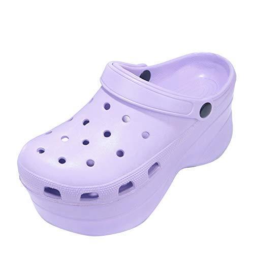 Cape Robbin Gardener Platform Clogs Slippers for Women, Women’s Fashion Comfortable Slip On Slides Shoes