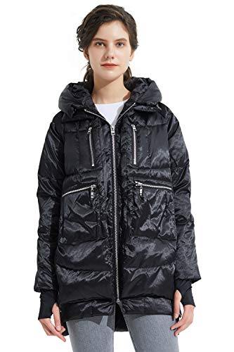 Orolay Women's Thickened Hooded Down Jacket