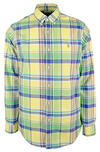 Polo Ralph Lauren Mens Classic Fit Oxford Longsleeve Buttondown Shirt