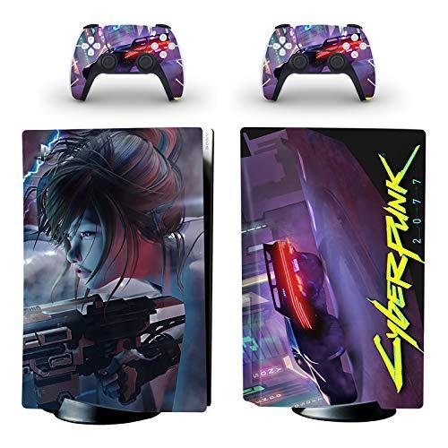 Huaatiear PS5 Sticker Vinyl Decal Cover, Skin Decal for PS5 Console Regular and Playstation 5 Controller - JOY2ESpree