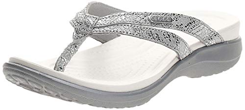 Crocs Women's Capri Strappy Flip Flop | Casual Comfortable Sandals