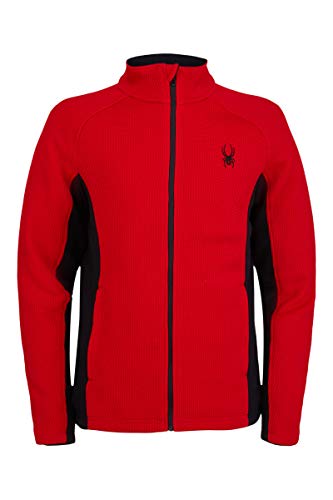 Spyder Active Sports Men's Constant Full Zip Mid-Weight Mock Neck Sweater