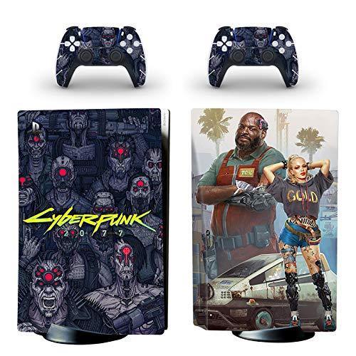 Huaatiear PS5 Sticker Vinyl Decal Cover, Skin Decal for PS5 Console Regular and Playstation 5 Controller - JOY2ESpree