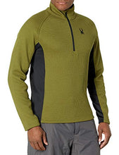 
                        
                          Load image into Gallery viewer, Spyder Active Sports Men's Outbound Half Zip Mid-Weight Mock Neck Sweater
                        
                      