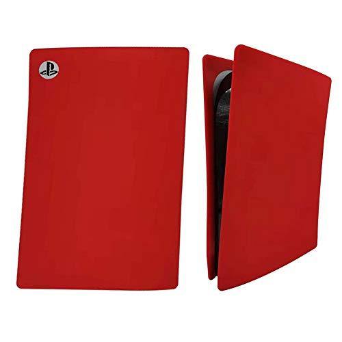 PS5 Silicone Skin Cover, Dustproof Anti-Scratch Anti-Fall Protector Case for Sony Playstation 5 Ultra HD/Digital Edition Console (Ultra HD, Red) - JOY2ESpree
