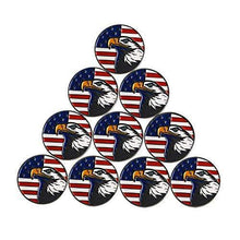 
                        
                          गैलरी व्यूवर में इमेज लोड करें, PINMEI Lot of 10 Golf Ball Markers Assorted Patterns - Soft Enamel Technique - JOY2ESpree
                        
                      