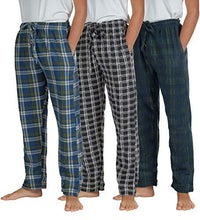 
                        
                          गैलरी व्यूवर में इमेज लोड करें, Real Essentials 3 Pack Boys Pajama Pants Super Soft Fleece PJ Lounge Bottoms for Kids - JOY2ESpree
                        
                      