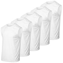 
                        
                          画像をギャラリービューアに読み込む, Real Essentials 5 Pack: Men's Mesh Active Athletic Tech Tank Top - Workout &amp; Training Activewear
                        
                      