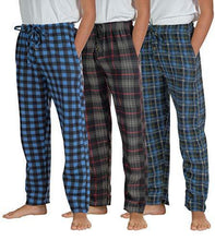 
                        
                          गैलरी व्यूवर में इमेज लोड करें, Real Essentials 3 Pack Boys Pajama Pants Super Soft Fleece PJ Lounge Bottoms for Kids - JOY2ESpree
                        
                      
