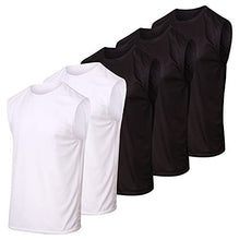 
                        
                          画像をギャラリービューアに読み込む, Real Essentials 5 Pack: Men's Mesh Active Athletic Tech Tank Top - Workout &amp; Training Activewear
                        
                      