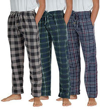 
                        
                          गैलरी व्यूवर में इमेज लोड करें, Real Essentials 3 Pack Boys Pajama Pants Super Soft Fleece PJ Lounge Bottoms for Kids - JOY2ESpree
                        
                      