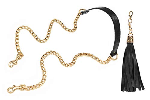 VanEnjoy Replacement Chain & Genuine Leather Shoulder Strap