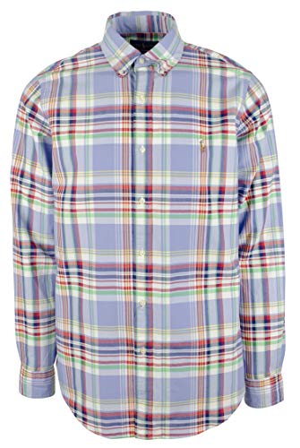 Ralph Lauren Mens Logo Button-Down Dress Shirt