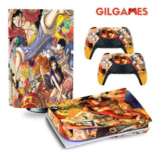 
                        
                          Cargar imagen en el visor de la galería, GilGames Skin Decals Faceplate for Playstation 5, Vinyl Protector Wrap Full Set Protective Cover Stickers Kit Console and Controller (Disk Edition) - JOY2ESpree
                        
                      