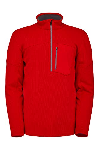Spyder Active Sports Men's Bandit Half Zip Mid-Layer Jacket