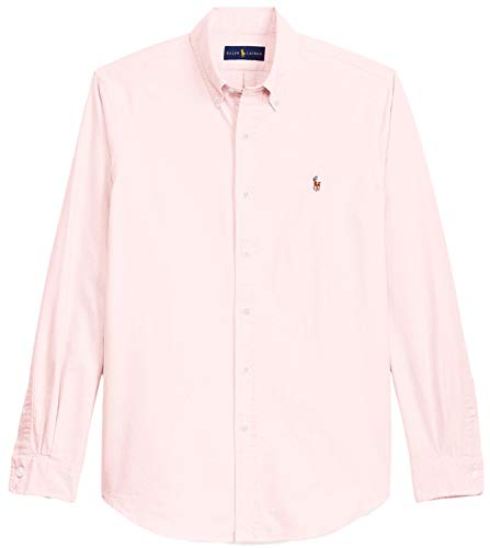 Ralph Lauren Mens Logo Button-Down Dress Shirt