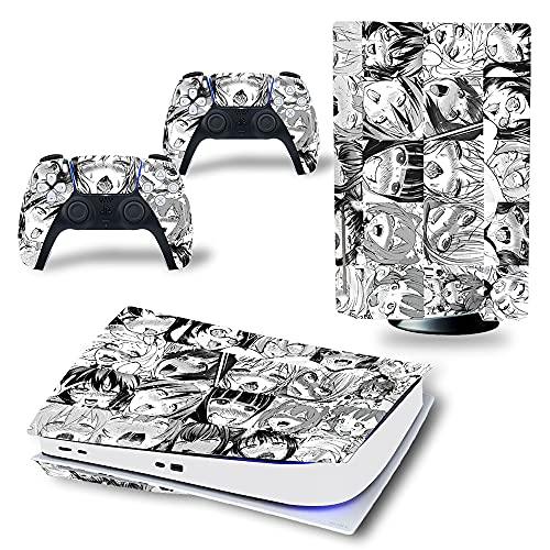 One Piece Ps5 Disk Version Vinyl Stickers Ps5 Console Skin and Controller Skin Beautiful Scratch-Resistant No Bubbles-ps-5 - JOY2ESpree