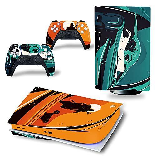 One Piece Ps5 Disk Version Vinyl Stickers Ps5 Console Skin and Controller Skin Beautiful Scratch-Resistant No Bubbles-ps-5 - JOY2ESpree