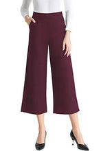 
                        
                          將圖片載入圖庫檢視器 Tsful High Waisted Wide Leg Pants for Women Summer Business Casual Crop Dress Pants Stretch Pull On Capris
                        
                      