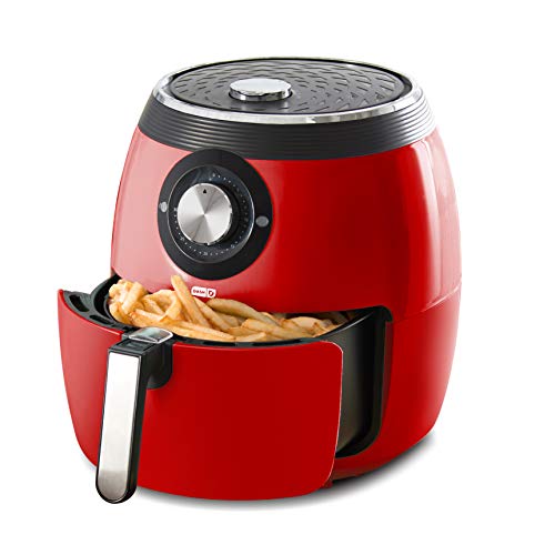 Dash DFAF455GBAQ01 Deluxe Electric Air Fryer + Oven Cooker with Temperature Control