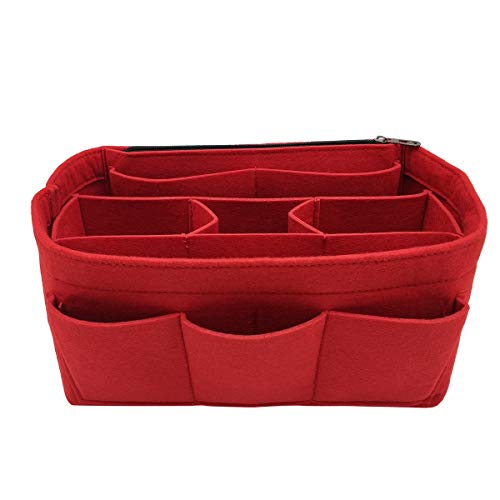 LEXSION Felt Purse Insert Bag Organizer Bag In Bag For Handbag Purse Organizer Fits Speedy Neverfull