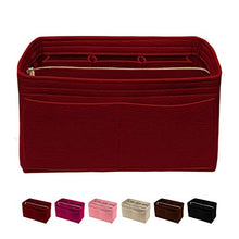
                        
                          Load image into Gallery viewer, Purse Organizer Insert with Zipper Felt Bag Organizer Handbag Organizer Insert Bag In Bag Organizer
                        
                      