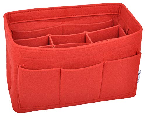 Vercord Felt Purse Organizer Handbag Insert Liner Shaper Bag in Bags for Speedy Neverfull Tote