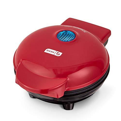 Dash DMS001AQ Mini Maker Electric Round Griddle for Individual Pancakes, Cookies - JOY2ESpree