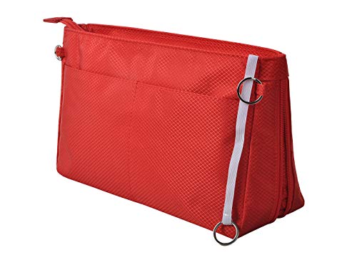 Vercord Expandable Nylon Handbag Purse Organizer Insert Liner Shaper Bag
