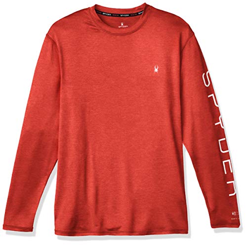 Spyder Men's Heather Long Sleeve Rashguard