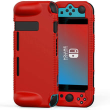 
                        
                          Load image into Gallery viewer, Semeving for Nintendo Switch Case,Soft Protective Case with Ergonomic Grip Design,Shock-Absorption&amp;Anti-Scratch (Red) - JOY2ESpree
                        
                      