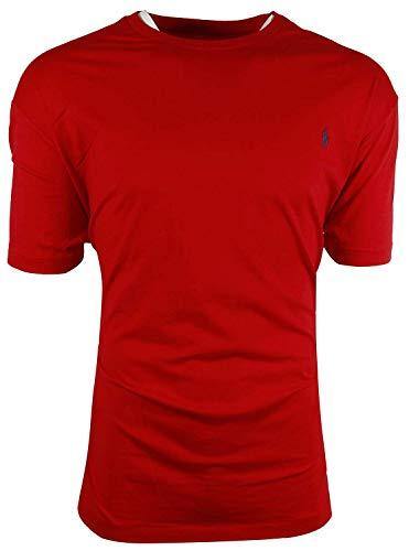 Polo Ralph Lauren Mens Short Sleeve T-Shirt Hampton Purple