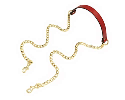 VanEnjoy Replacement Chain & Genuine Leather Shoulder Strap
