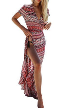 
                        
                          गैलरी व्यूवर में इमेज लोड करें, R.Vivimos Womens Summer Long Sleeve Cardigan Sexy Maxi Dresses
                        
                      